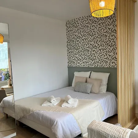 Charmant Studio Loggia Metro 3pers Wifi * 热讷维耶