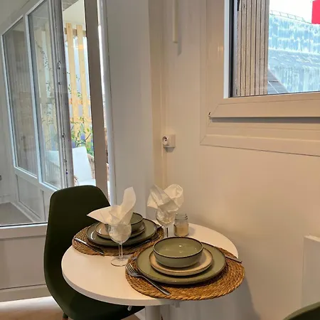Charmant Studio Loggia Metro 3pers Wifi *